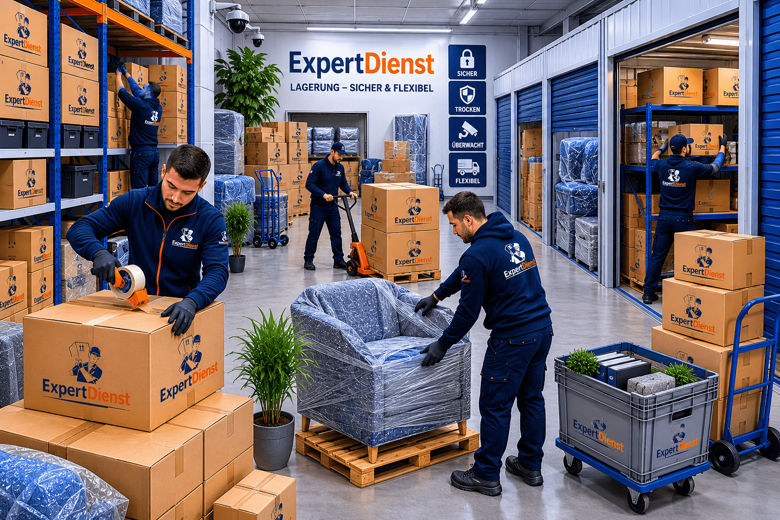 Möbel einlagern – Sichere Lagerung in Berlin