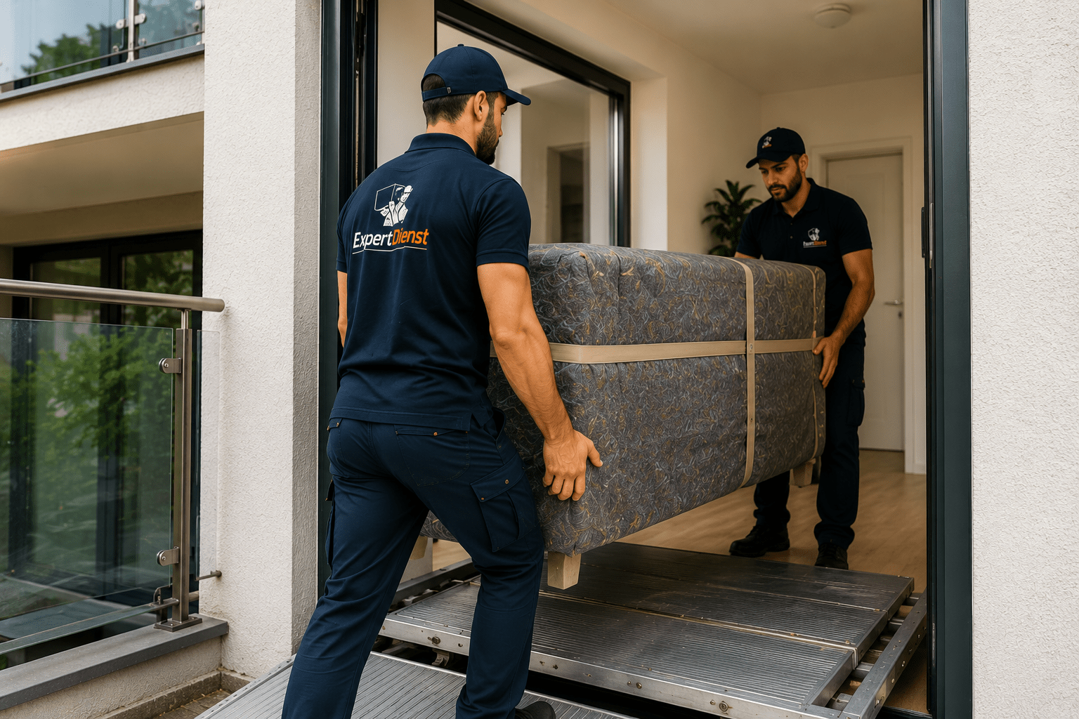 Kann ich nur Umzugshelfer mit LKW buchen?